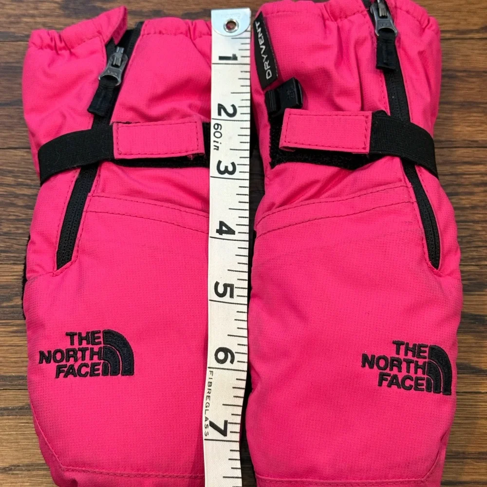 The North Face Kids Hot Pink Insulated Mittens